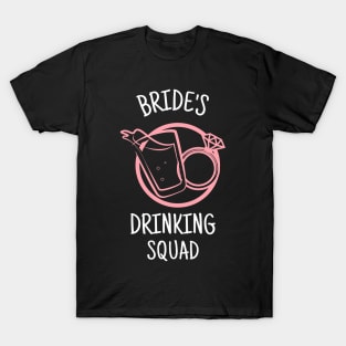 Bride's Drinking Squad T-Shirt